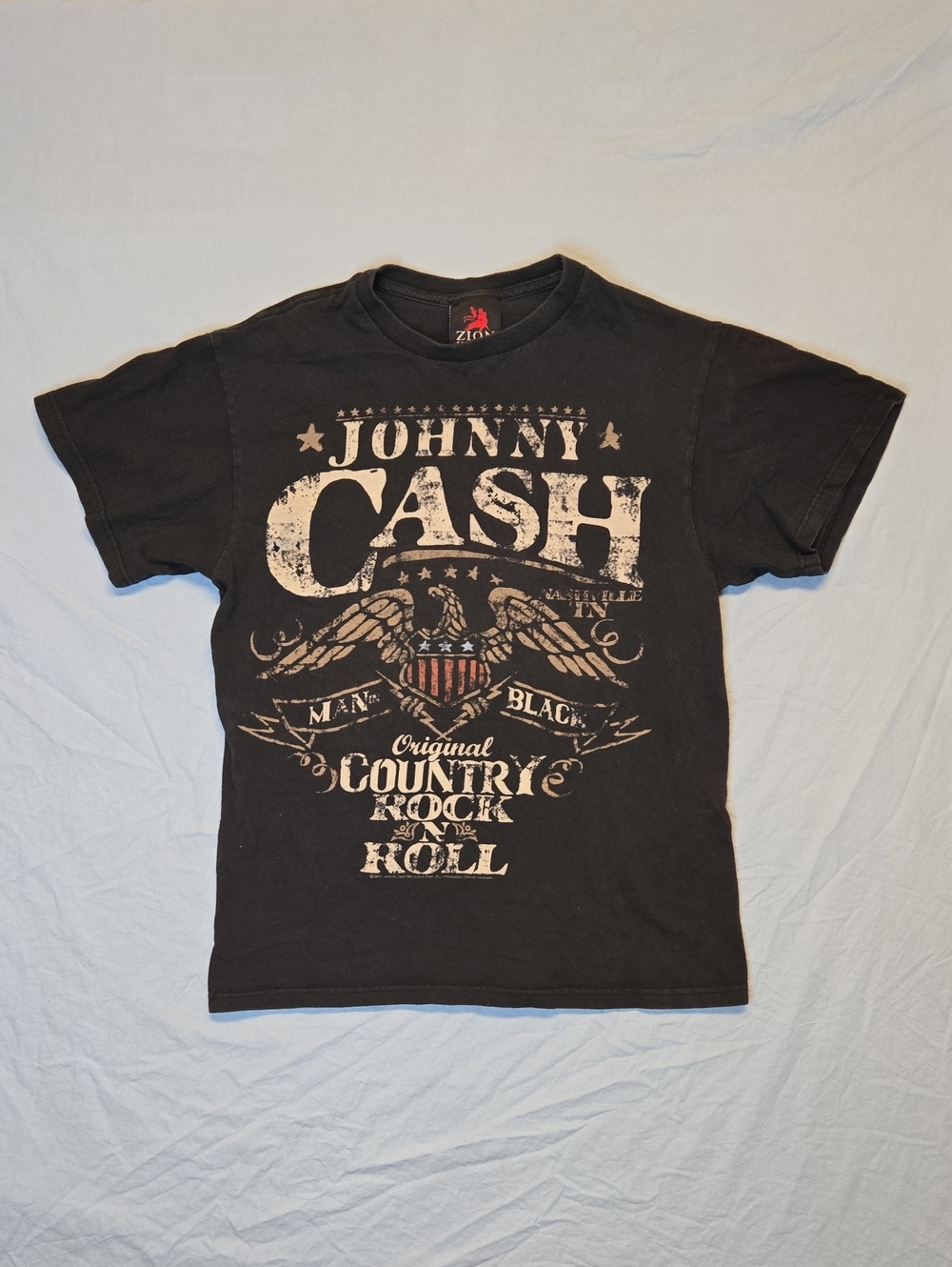 Johnny Cash Man In Black Full Graphic T-Shirt 2011